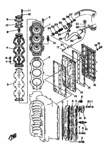 200CETO drawing CYLINDER--CRANKCASE-2