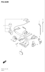 00801F-140001 (2021) 8hp E01 P01-Gen. Export 1   - (DF8A   DF8AR  DF8AR) DF8A drawing HARNESS ((DF8A,DF9.9A):023)