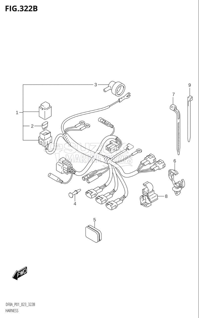 HARNESS ((DF8A,DF9.9A):023)