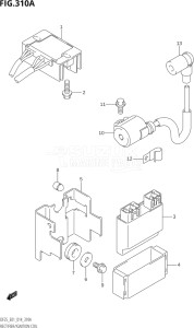 02503F-410001 (2014) 25hp E01-Gen. Export 1 (DF25  DF25A  DF25AT  DF25ATH  DF25Q  DF25R) DF25 drawing RECTIFIER / IGNITION COIL (DF25:E01)