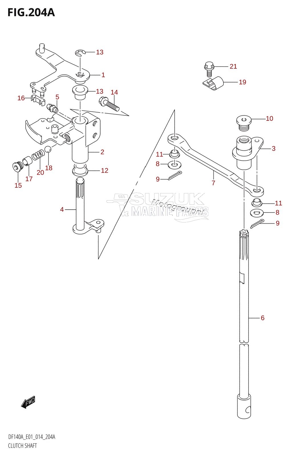 CLUTCH SHAFT