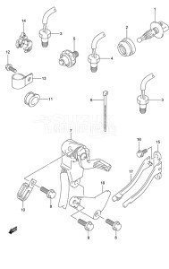 Outboard DF 250 drawing Sensor (DF 250S)