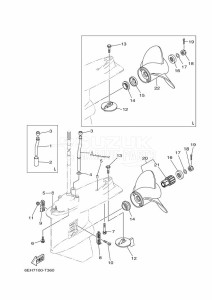 VF150A drawing PROPELLER-HOUSING-AND-TRANSMISSION-2