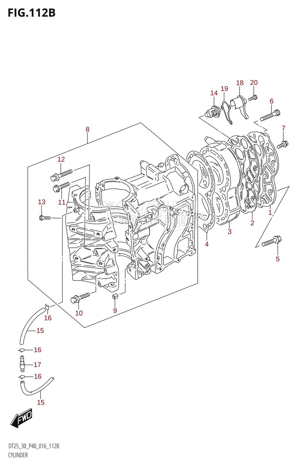 CYLINDER (DT30:P40)