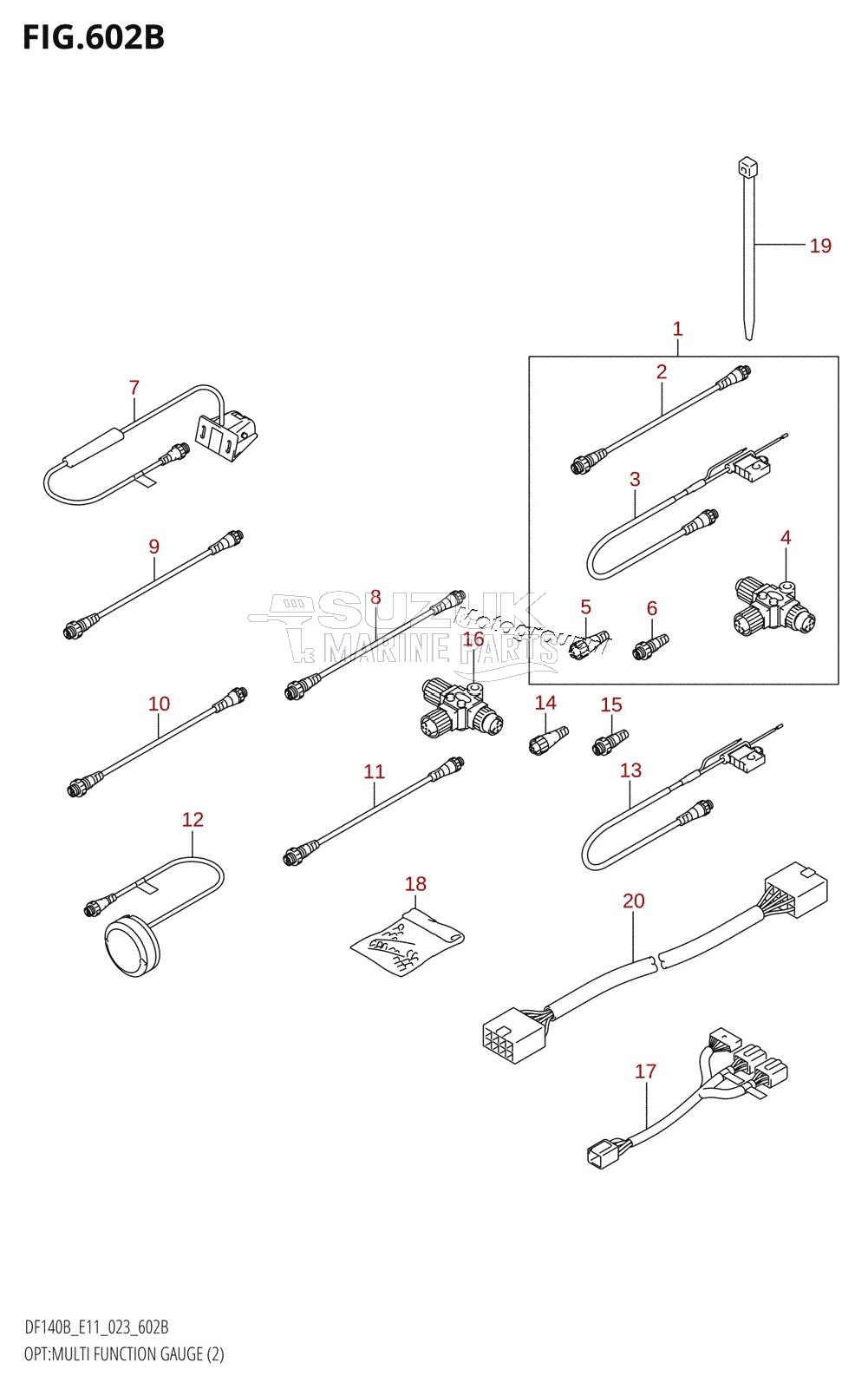 OPT:MULTI FUNCTION GAUGE (2) (023)