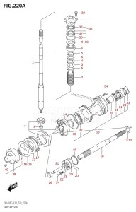 DF140BZG From 14004Z-240001 (E11 E40)  2022 drawing TRANSMISSION ((DF115BG,DF140BG):(021,022))