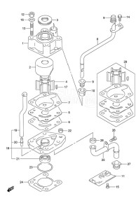 DF 9.9 drawing Water Pump