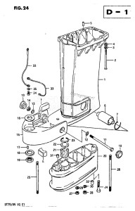 DT85 From 8501-614766 ()  1986 drawing DRIVESHAFT HOUSING