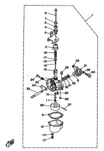 2B drawing CARBURETOR