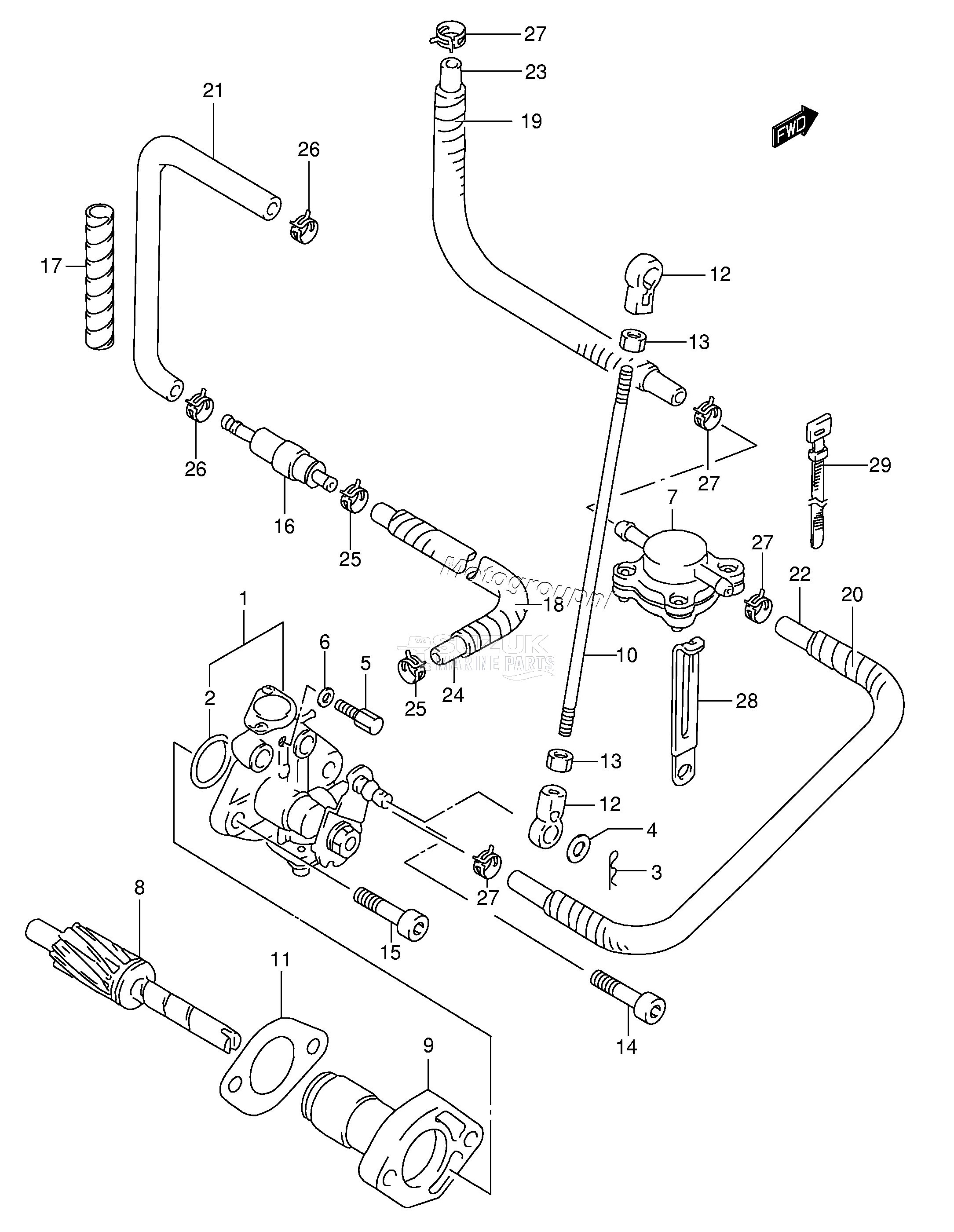 OIL PUMP (DT150(S) /​ 200)