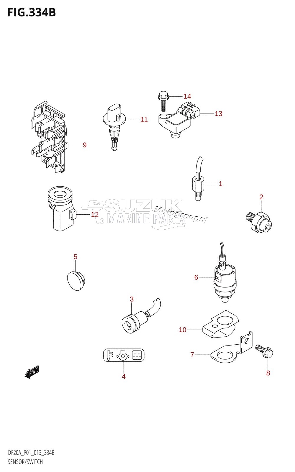 SENSOR /​ SWITCH (DF9.9BR:P01)