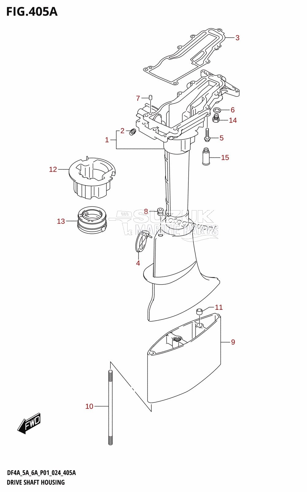 DRIVE SHAFT HOUSING