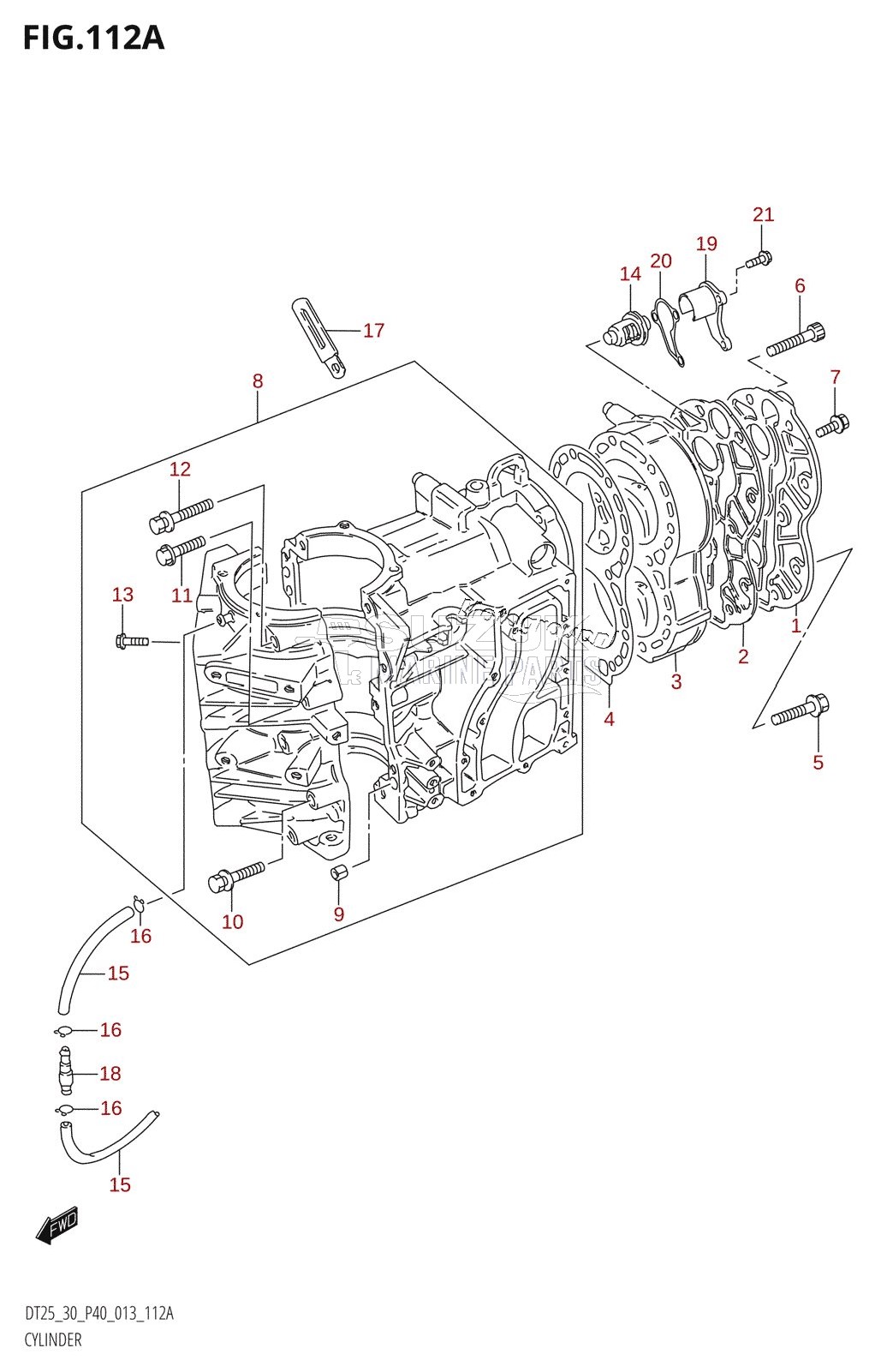 CYLINDER (DT25K:P36)