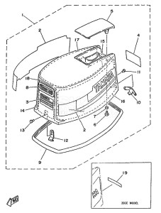 20C drawing TOP-COWLING