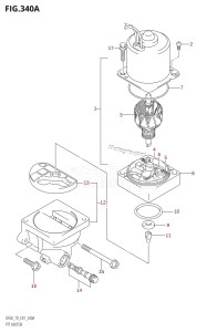 DF70 From 07001F-780001 (E01 E40)  2007 drawing PTT MOTOR (W,X,Y)