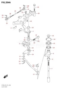 DF250A From 25003P-510001 (E03)  2015 drawing CLUTCH SHAFT