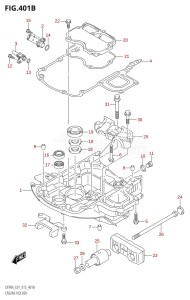 DF80A From 08002F-510001 (E03)  2015 drawing ENGINE HOLDER (DF70A:E40)