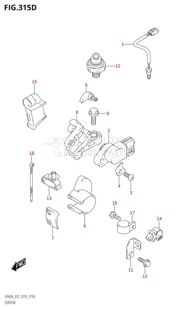 SENSOR (DF60AVT,DF60AVTH)