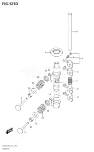 00995F-410001 (2014) 9.9hp P03-U.S.A (DF9.9B  DF9.9BR  DF9.9BT  DF9.9BTH) DF9.9B drawing CAMSHAFT (DF9.9BTH:P03)