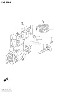 DF50A From 05003F-210001 (E03)  2012 drawing RECTIFIER /​ IGNITION COIL