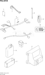 20004F-140001 (2021) 200hp E03-USA (DF200AST   DF200AST) DF200AST drawing KEY LESS START