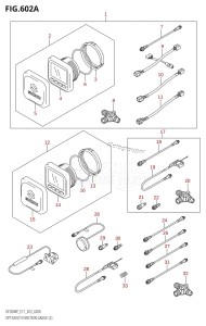 DF200AP From 20003P-340001 (E11 E40)  2023 drawing OPT:MULTI FUNCTION GAUGE (2) (020,021)