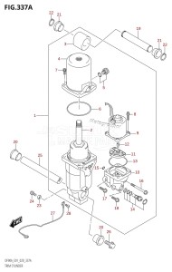 DF70A From 07003F-340001 (E11 E40)  2023 drawing TRIM CYLINDER (DF70A,DF70ATH,DF80A,DF90A,DF90ATH)