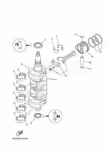 FT50CETL drawing CRANKSHAFT--PISTON