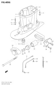 15002Z-210001 (2012) 150hp E01 E40-Gen. Export 1 - Costa Rica (DF150Z) DF150Z drawing DRIVE SHAFT HOUSING (DF175Z:E01)