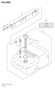 DT9.9A From 00996-810001 (P36 P40 P81)  2018 drawing FUEL TANK (DT9.9AK:P40)