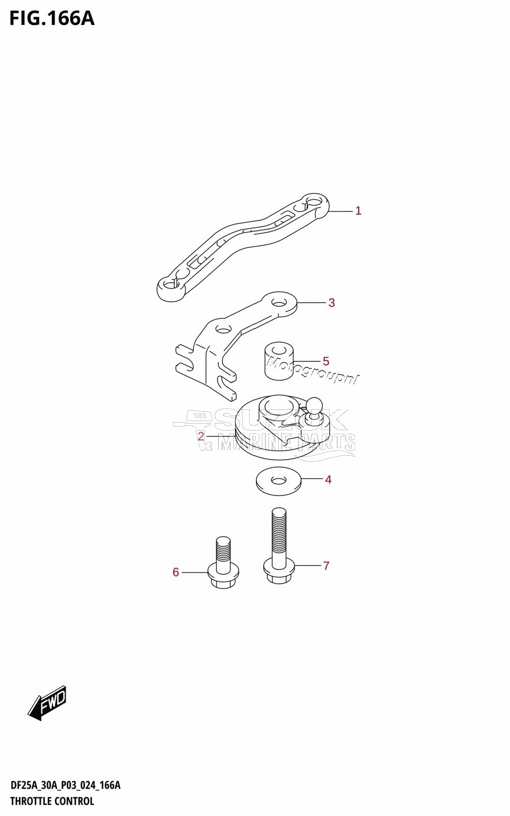 THROTTLE CONTROL (DF25A,DF25ATH,DF30ATH)