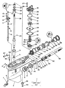 115B drawing PROPELLER-HOUSING-AND-TRANSMISSION-1