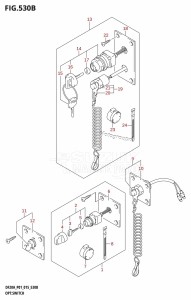 DF15A From 01504F-510001 (P01)  2015 drawing OPT:SWITCH (DF9.9BT:P01)