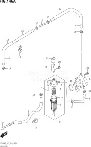 17503P-910001 (2019) 175hp E03-USA (DF175AP) DF175AP drawing FUEL PUMP