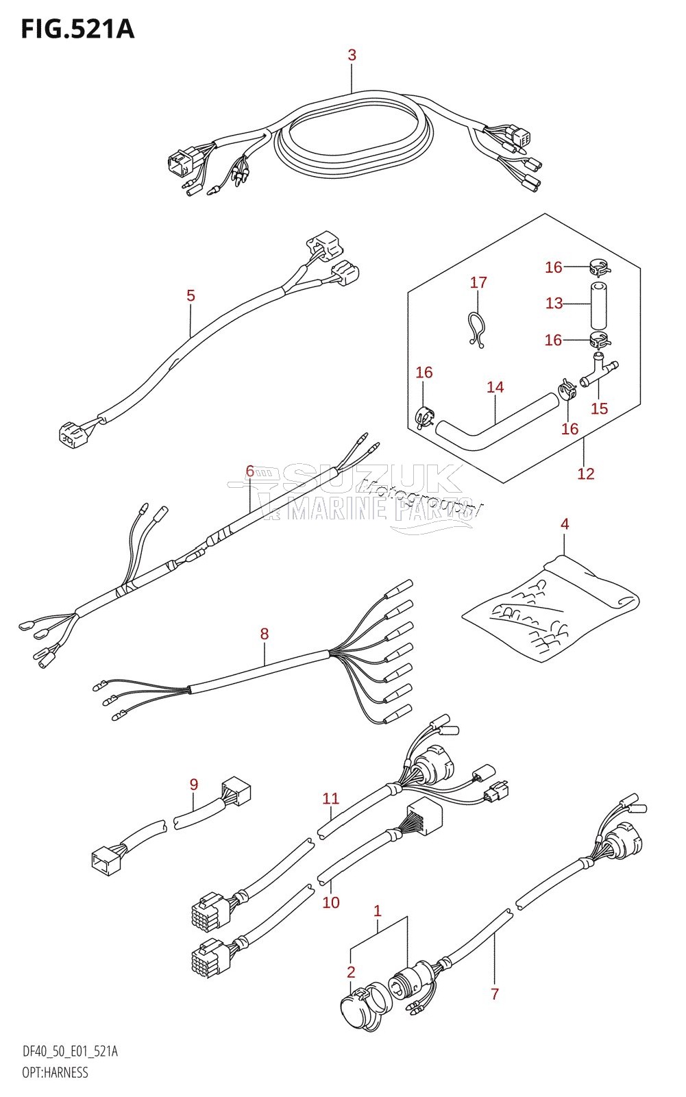 OPT:HARNESS (X,Y,K1,K2,K3,K4,K5,K6,K7)