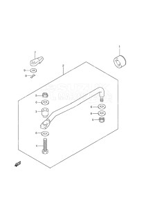 Outboard DF 90A drawing Drag Link