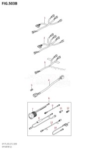 DF175Z From 17502Z-510001 (E03)  2015 drawing OPT:METER (2) (DF150TG:E03)