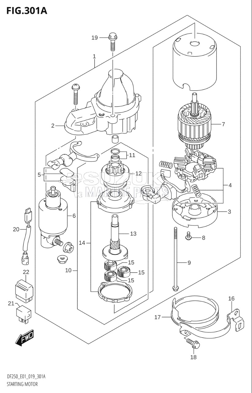 STARTING MOTOR