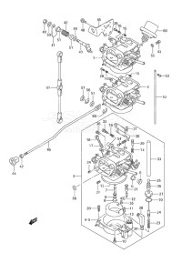 Outboard DF 30 drawing Carburetor