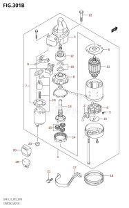 DF15 From 11503F-210001 (P03)  2012 drawing STARTING MOTOR (K5,K6,K7,K8,K9,K10,011)