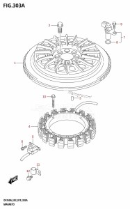 DF350A From 35001F-910001 (E03)  2019 drawing MAGNETO