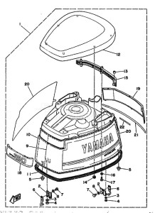 L150CETO drawing FAIRING-UPPER