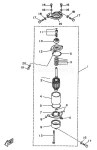 200B drawing STARTING-MOTOR