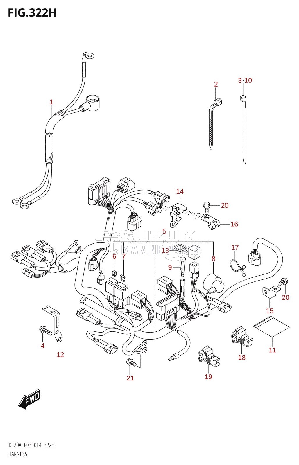 HARNESS (DF20A:P03)