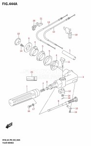 DF6A From 00603F-440001 (P03 )  2024 drawing TILLER HANDLE