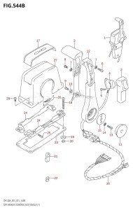 DF115A From 11503F-510001 (E03)  2015 drawing OPT:REMOTE CONTROL ASSY SINGLE (1) (DF140AZ:E03)