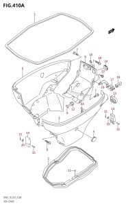 DF70 From 07001F-371001 (E01 E40)  2003 drawing SIDE COVER