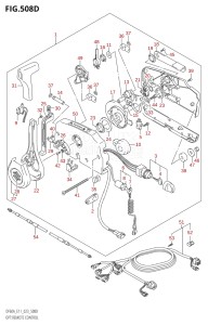 05003F-340001 (2023) 50hp E01-Gen. Export 1 (DF50AT  DF50ATH) DF50A drawing OPT:REMOTE CONTROL ((DF40A:E11,DF40AST:E34,DF50A:E11,DF60A:(E11,E40),DF60AVT:E11,DF40ASVT:E34):023)