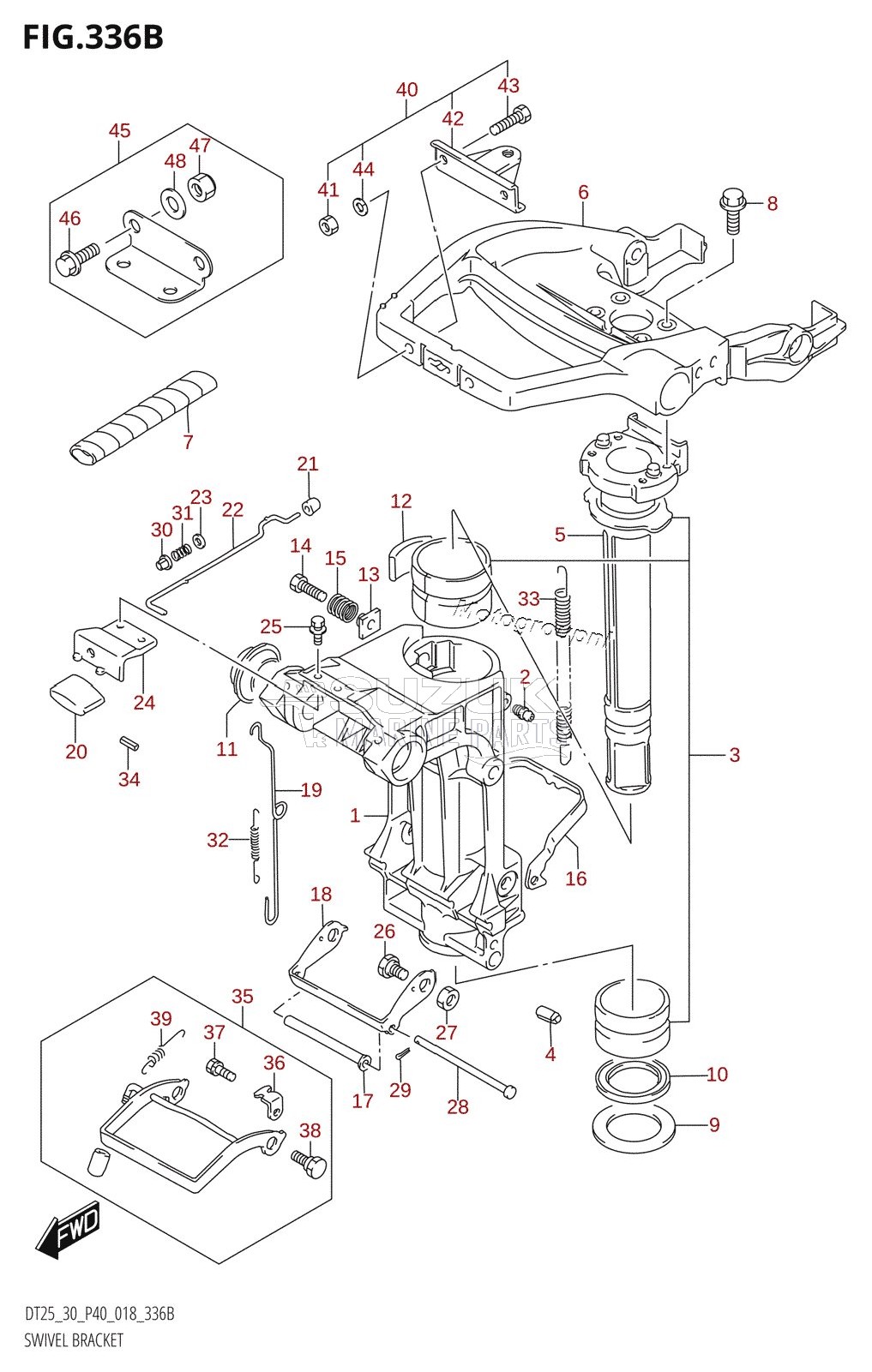 SWIVEL BRACKET (DT30)