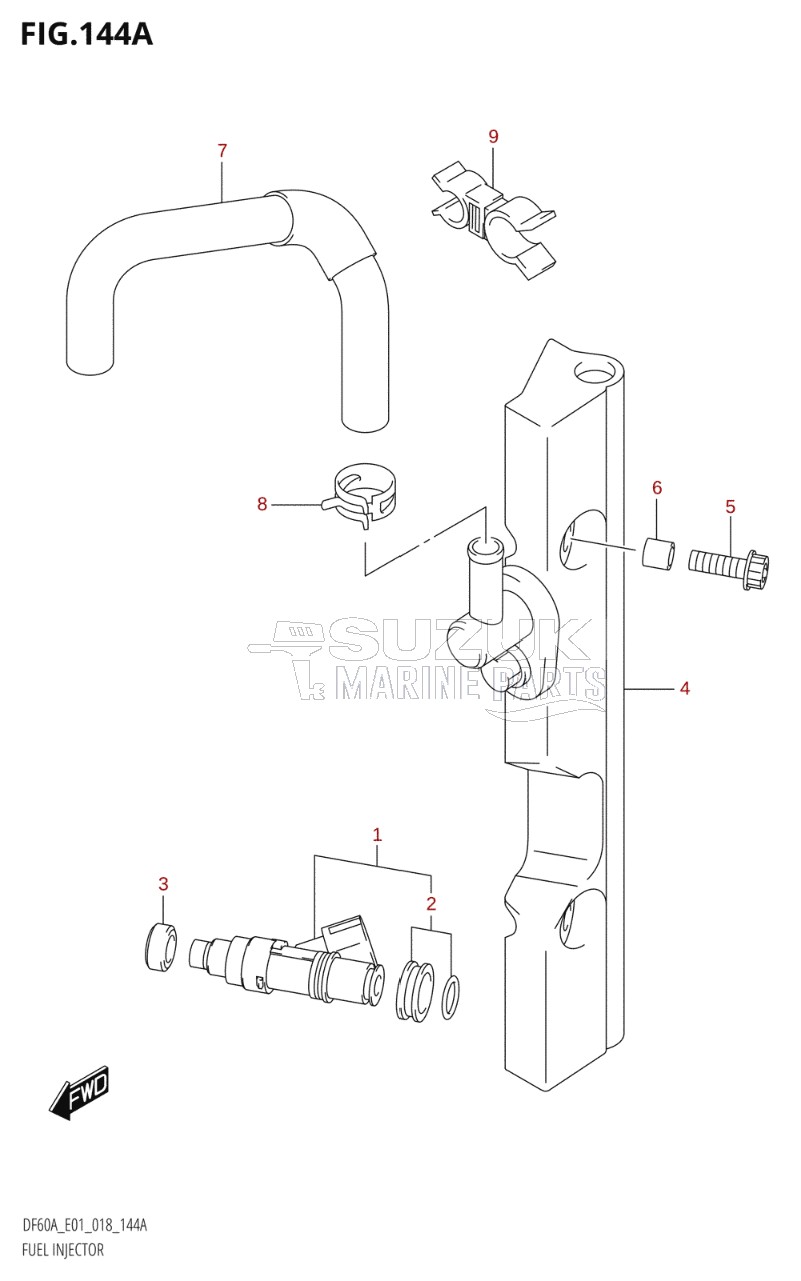 FUEL INJECTOR (E01,E34)